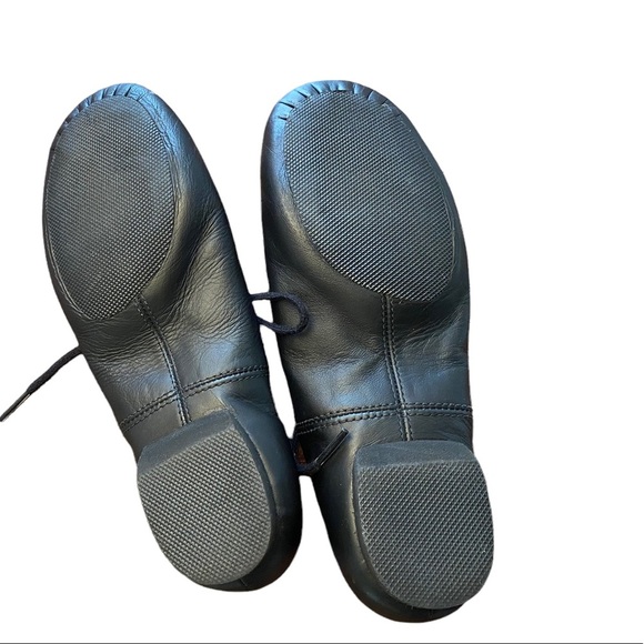 {ABT Spotlight} Kids Lace up Neoprene split sole jazz shoes - Picture 2 of 7